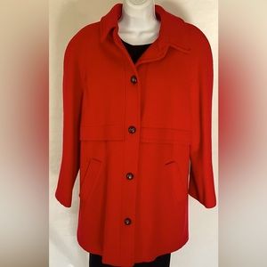 True Red Vintage Herman Kay Pea Coat